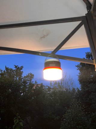 Lampada solare  e USB campeggio esterna