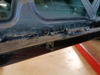 4x Soporte panel puerta BMW E36