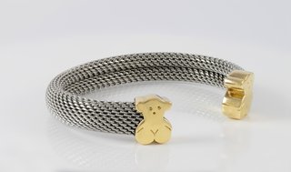 Pulsera Tous en oro 18k y acero Sweet Dolls