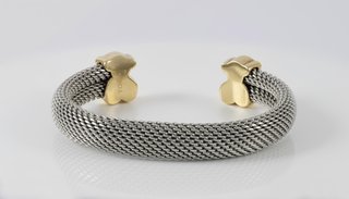 Pulsera Tous en oro 18k y acero Sweet Dolls