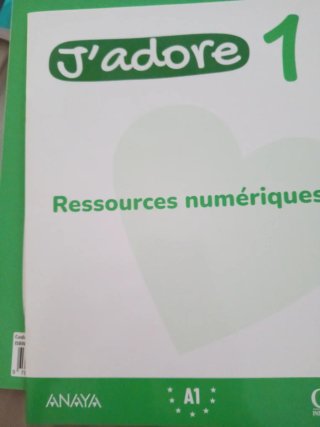 Libro de francés 1 eso