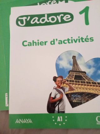 Libro de francés 1 eso