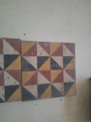 Lote de baldosas vintage