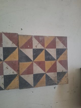 Lote de baldosas vintage