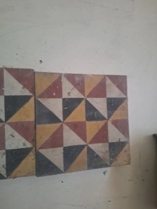 Lote de baldosas vintage