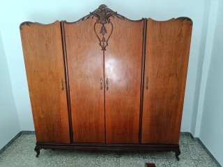 Dormitorio de madera