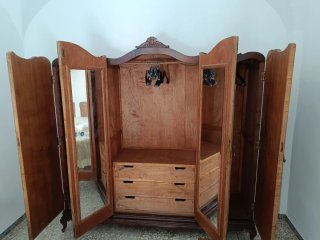 Dormitorio de madera