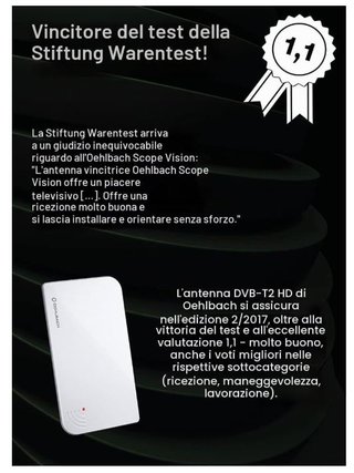 Antenna TV Digitale DVB-T2 HD Interna USB
