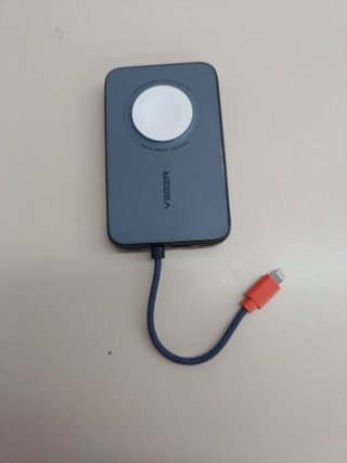 Powerbank 5000 mAh con cable integrado y PD 20W - VEGER