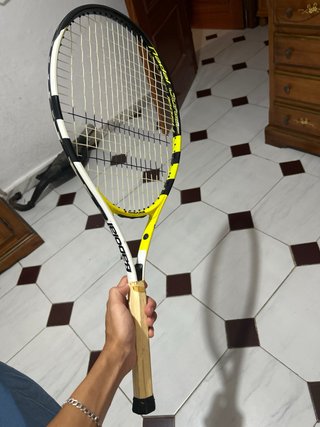 Raqueta de tenis Babolat amarilla