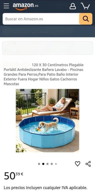 PISCINA plegable mascotas/niños