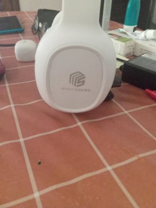 Auriculares inalámbricos MUSIC SOUND blancos