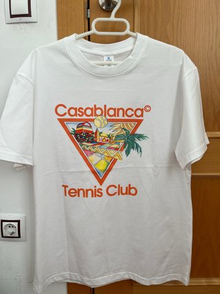 Camiseta Casablanca Tennis Club Blanca