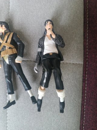 Lote 4 figuras Michael Jackson