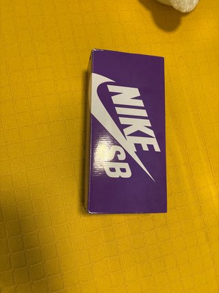 Nike SB Zapatillas Moradas y Blancas