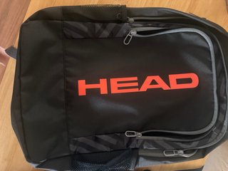 Mochila HEAD Negra y Naranja
