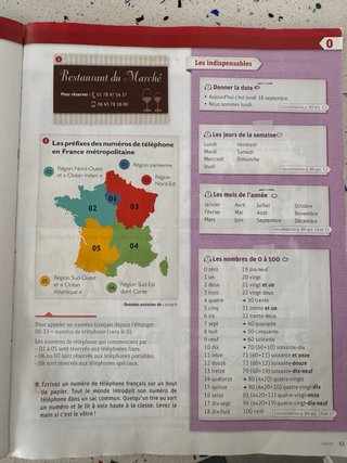 Passerelle 1, français A1-A2, Bachillerato Livr...