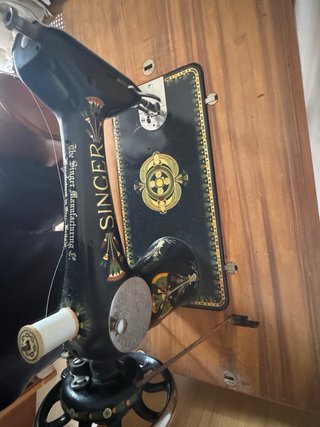 Máquina de coser Singer antigua