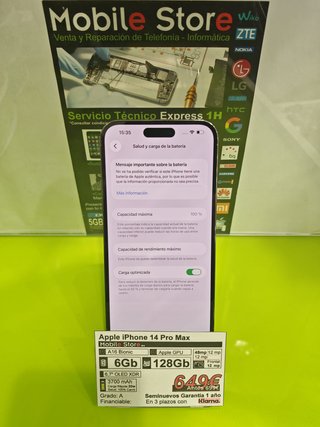 Apple iPhone 14 Pro Max 128GB seminuovo