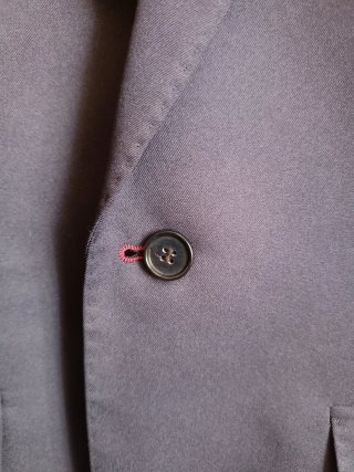 Traje de chaqueta azul