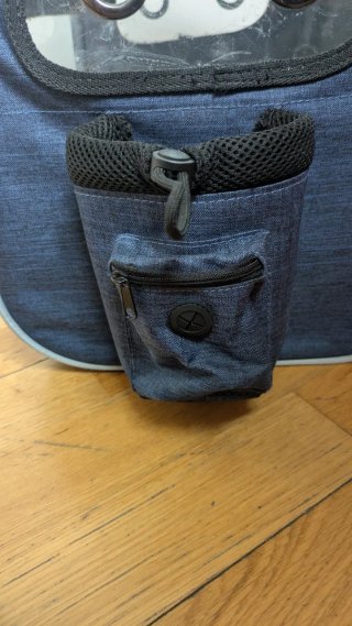 Transportín mochila extensible mascotas ventana