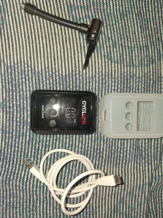 Bomba de Bicicleta Eléctrica USB ciclami