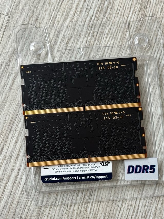 Crucial DDR5-4800 16GB (2x8GB)