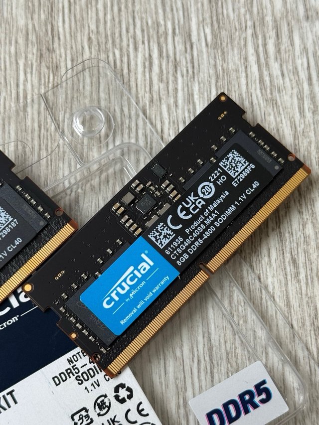 Crucial DDR5-4800 16GB (2x8GB)