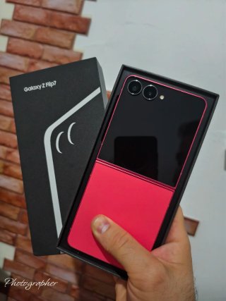 Samsung Galaxy Z Flip 7 Rojo 256GB + Factura