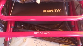 Andador Forta Drakon con asiento