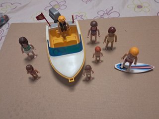 Playmobil Barco y Figuras