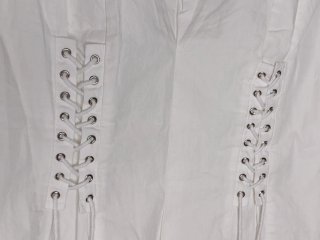Top Zara Stile Corsetto Bianco Nuovo