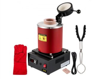 Fundidor de metales VEVOR rojo