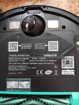 Robot Aspirador CREATE NETBOT S15