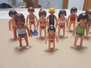 Playmobil figuras bañador