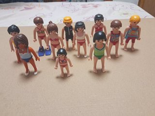 Playmobil figuras bañador