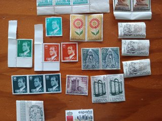 Lote de sellos antiguos España