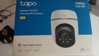 Cámara Seguridad Tapo Outdoor Pan/Tilt Wi-Fi