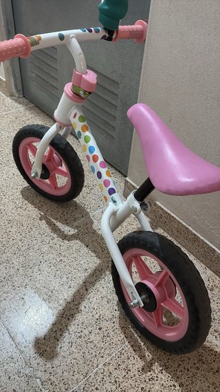 Bicicleta infantil sin pedales