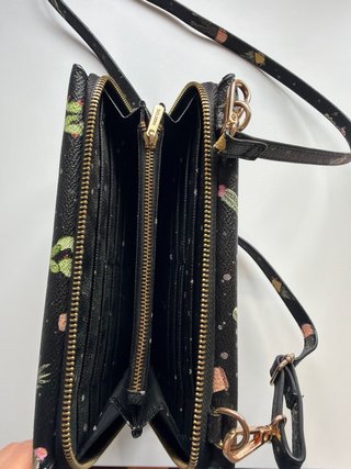 Bolso de mano con estampado de cactus