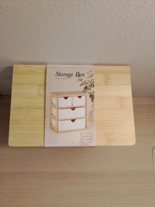 Organizzatore Bambu Cassetti / Scatola Portaoggetti