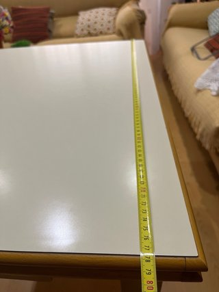 Mesa comedor cuadrada madera extensible