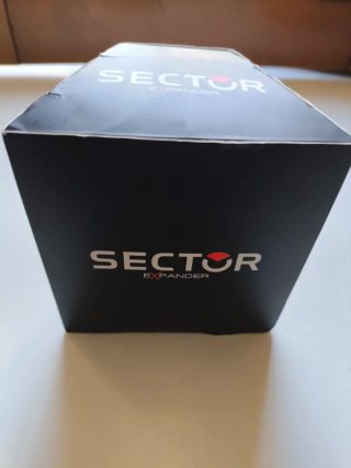 Orologio Sector Uomo Nero e Argento