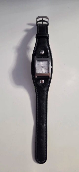 Reloj Oozoo Vintage Cuadrado Negro