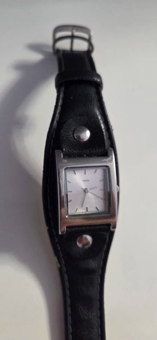 Reloj Oozoo Vintage Cuadrado Negro