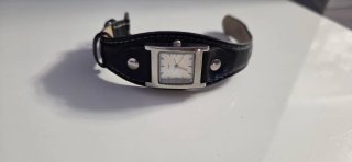 Reloj Oozoo Vintage Cuadrado Negro