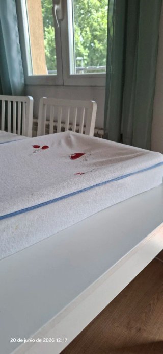 Cambiador de bebé con estampado