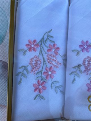 Pañuelos Guasch Vintage Bordados Algodón