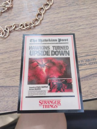 Cartas Stranger Things para intercambiar