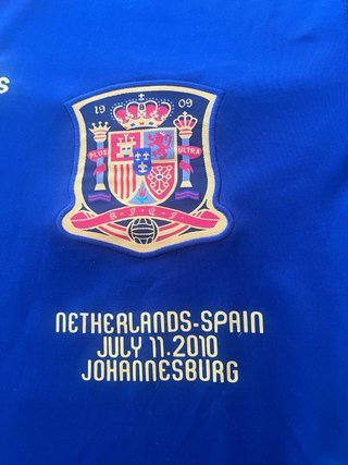 Camiseta España Final Mundial 2010